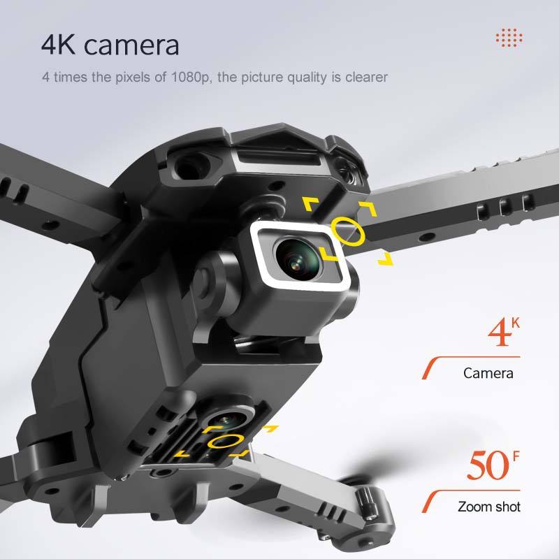 S128 Three-Sided Obstacle Avoidance Drone 4K Dual Camera HD Aerial Photography Quadcopter Mini Fixed Height Remote Control Aircraft