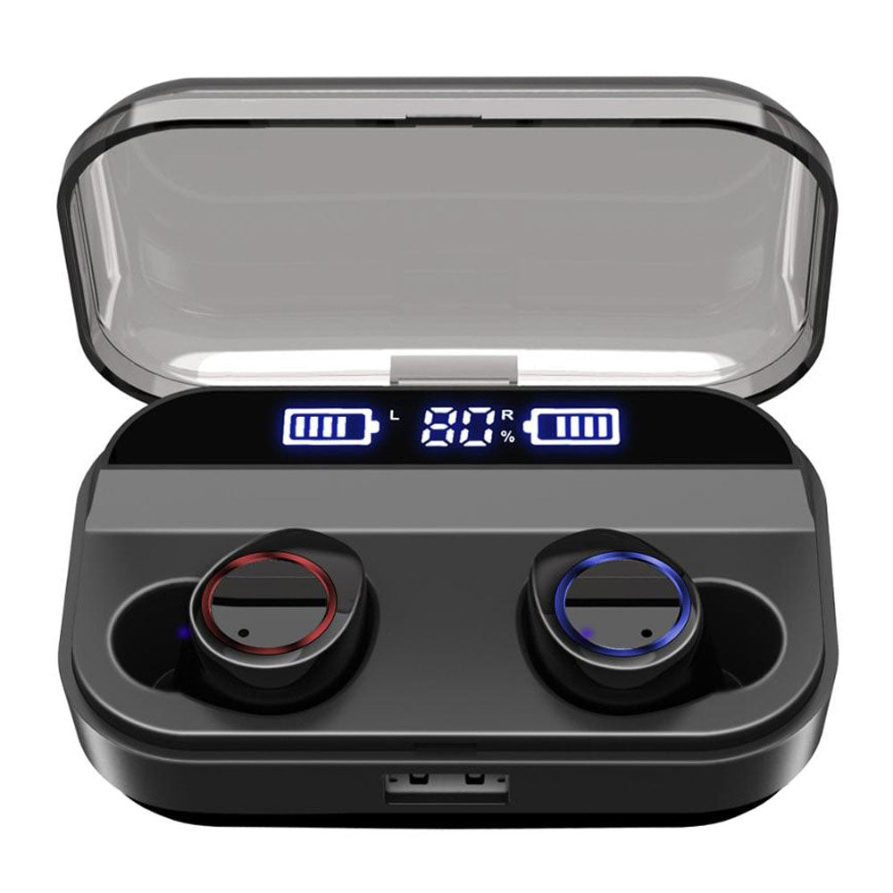 TWS Wireless Earphone Bluetooth 5.0 Earphones Power Display Touch Control Sport Stereo Cordless Earbuds Headset Charging Box