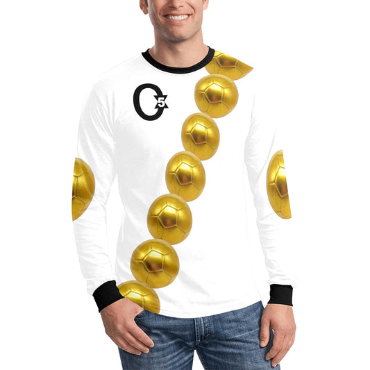 Men's Long Sleeve T-shirt (BALLON DOR 1)