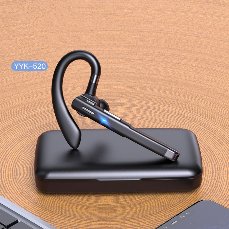 Wireless Bluetooth Headset Single Ear Business Hanging Ear Bluetooth Headset Noise Reduction Bluetooth Headset