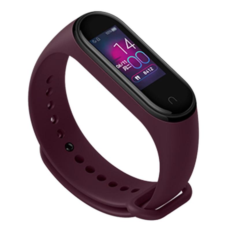 Sonina Version Xiaomi Mi Band 4 5ATM Heart Rate Smart Wristband (Wine Red)