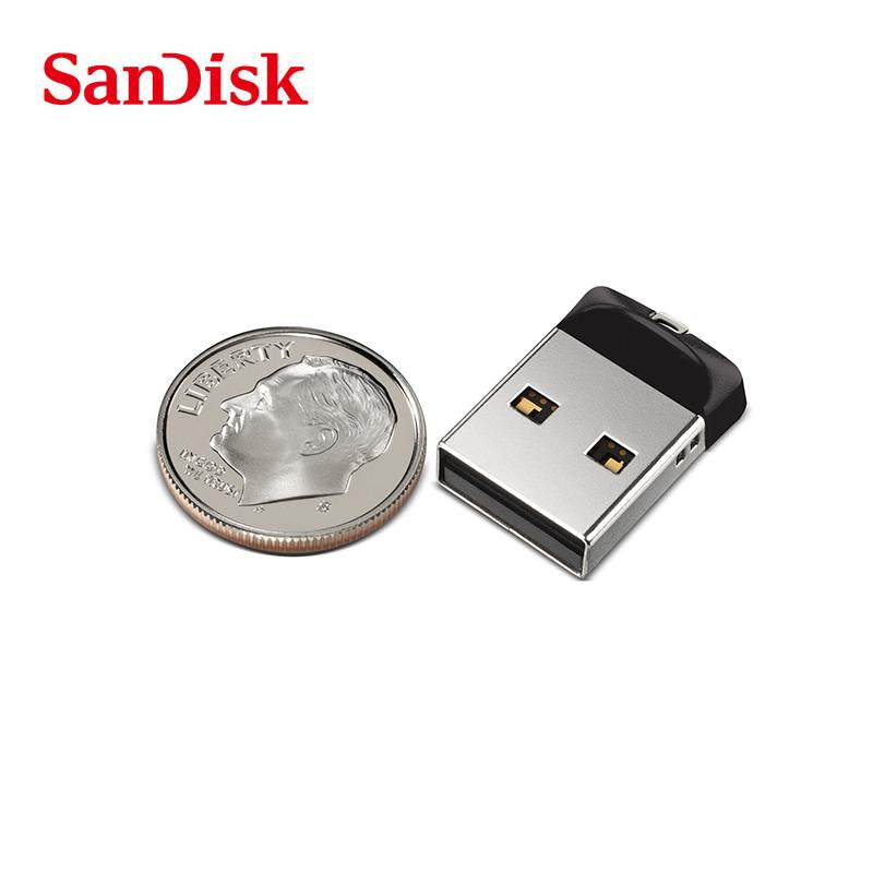 SanDisk USB 2.0 CZ33 Pen Drive 64GB 32G 16GB 8GB 100% Original mini USB Flash Drive Support official verification