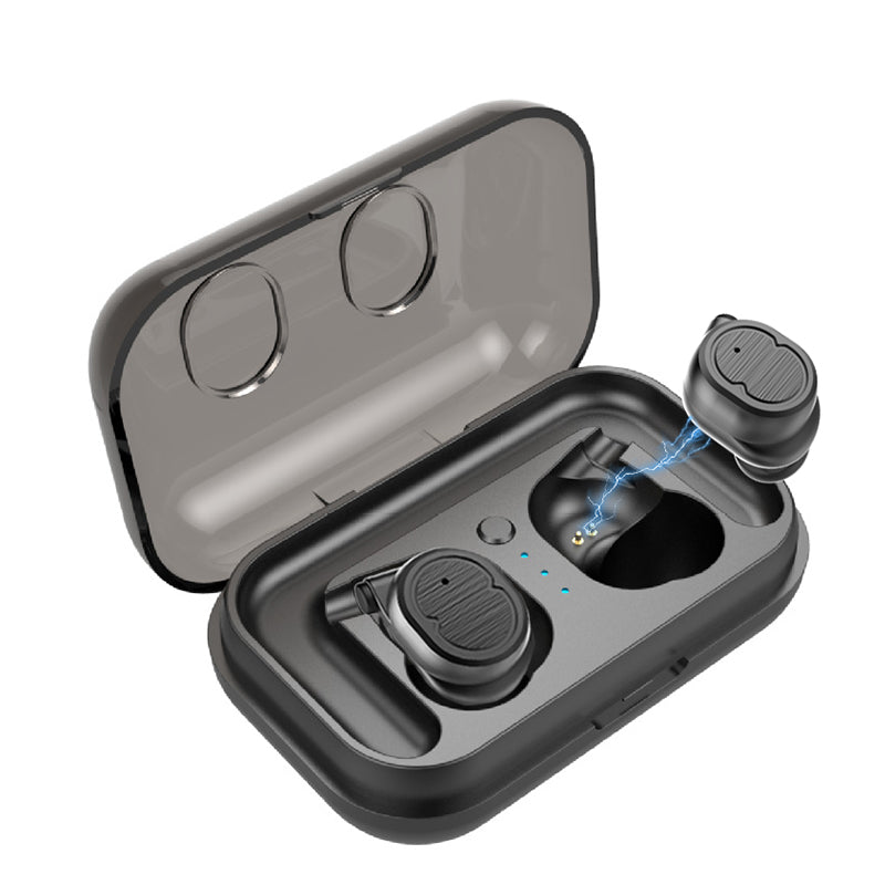 TWS-8  Wireless Bluetooth Headset Stereo Handfree Sports Bluetooth Earphone With Charging Box