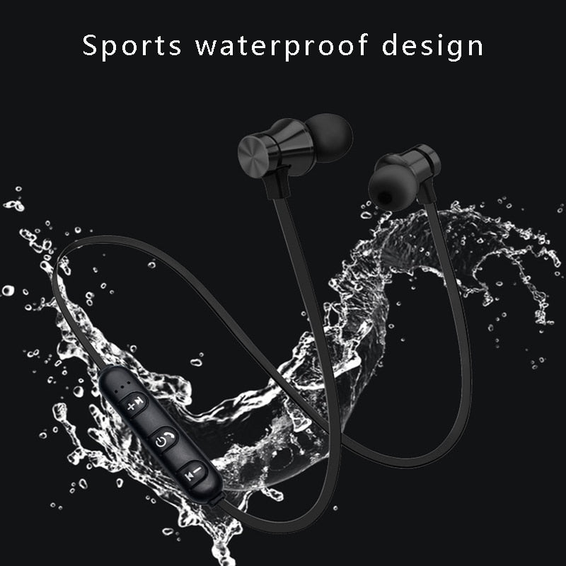 XT-11 Magnetic Bluetooth Earphone V4.2 Stereo Sports Waterproof Earbuds Wireless in-ear Headset