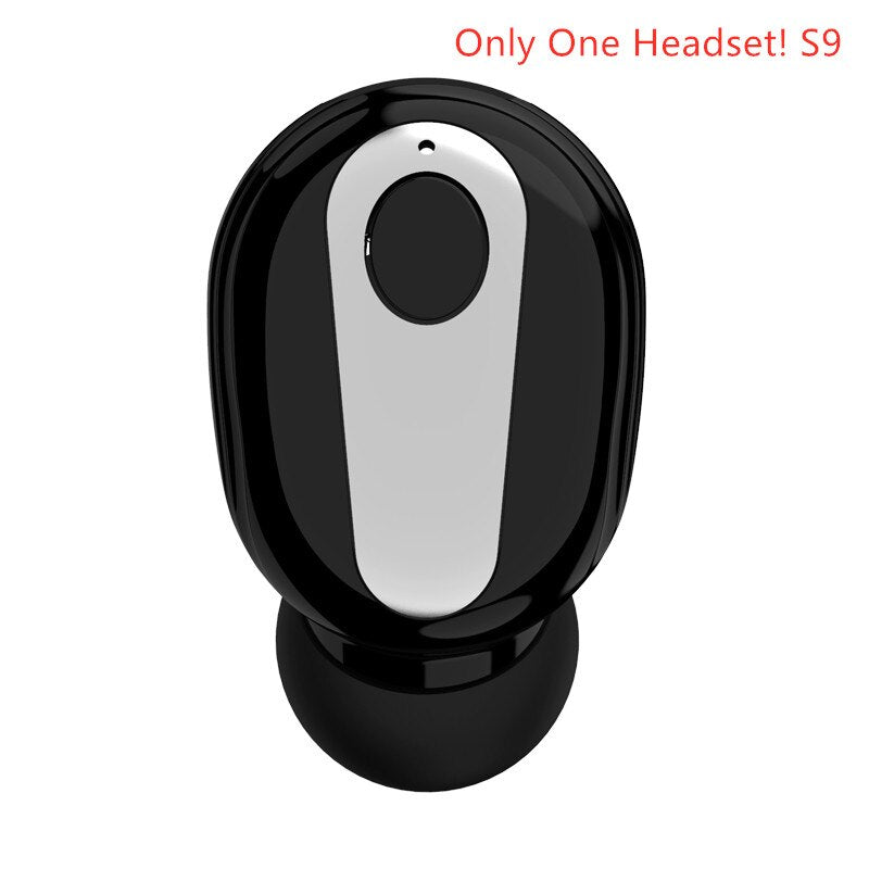 Mini In-Ear 5.0 Bluetooth Earphone HiFi Wireless Headset With Mic Sports Earbuds Handsfree Stereo Sound Earphones for all phones